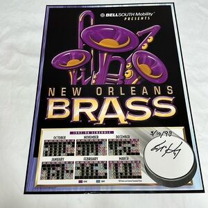 New  Orleans Brass Hockey Poster